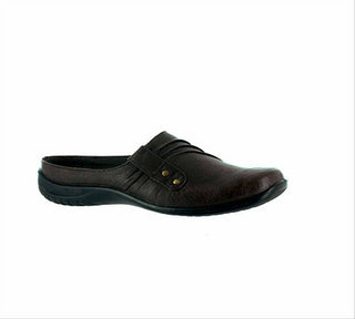 Easy Street Women's Holly Square Toe Slip on Shoe Brown Size 8.5W