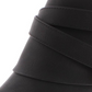 Thalia Sodi Botas femininas pretas com acolchoamento, fivela confortável, zíper e bico redondo, salto bloco, 11 m