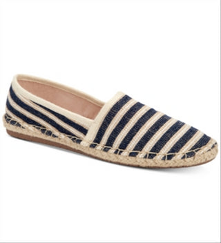Sapatilhas femininas Charter Club Joeey Espadrille Azul Marinho Tamanho 7 M