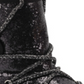 Botas baixas femininas GBG Los Angeles Aylan para clima frio, pretas, tamanho 8 M