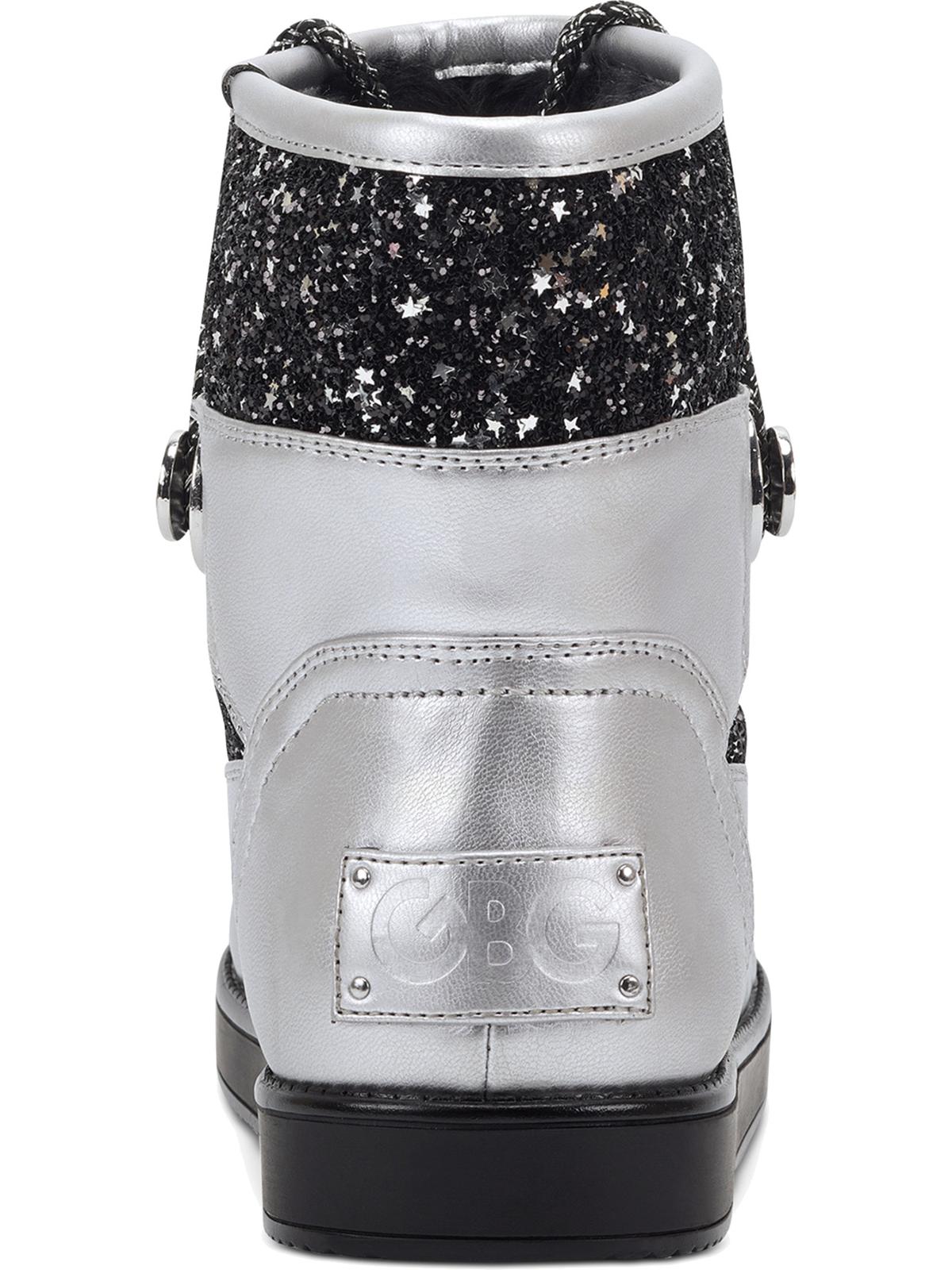 GBG Los Angeles Botas femininas Aylan Glitter Fashion Pretas 10 M