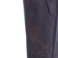 Botas Guss Harson acima do joelho de couro sintético femininas, marrom, tamanho 6 M