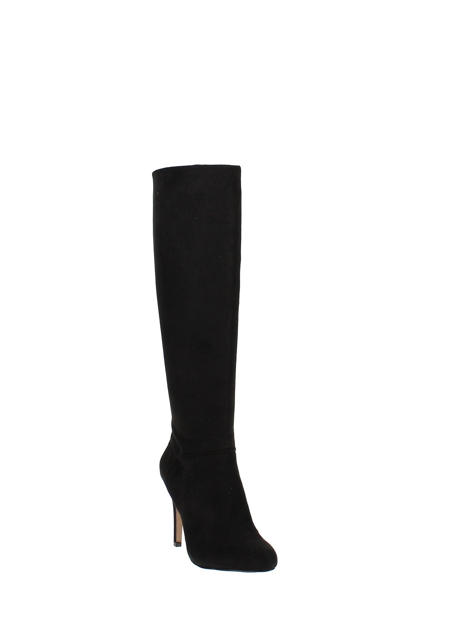 Botas femininas de cano alto, bico fino, da INC International Concepts, pretas, tamanho 8,5 M