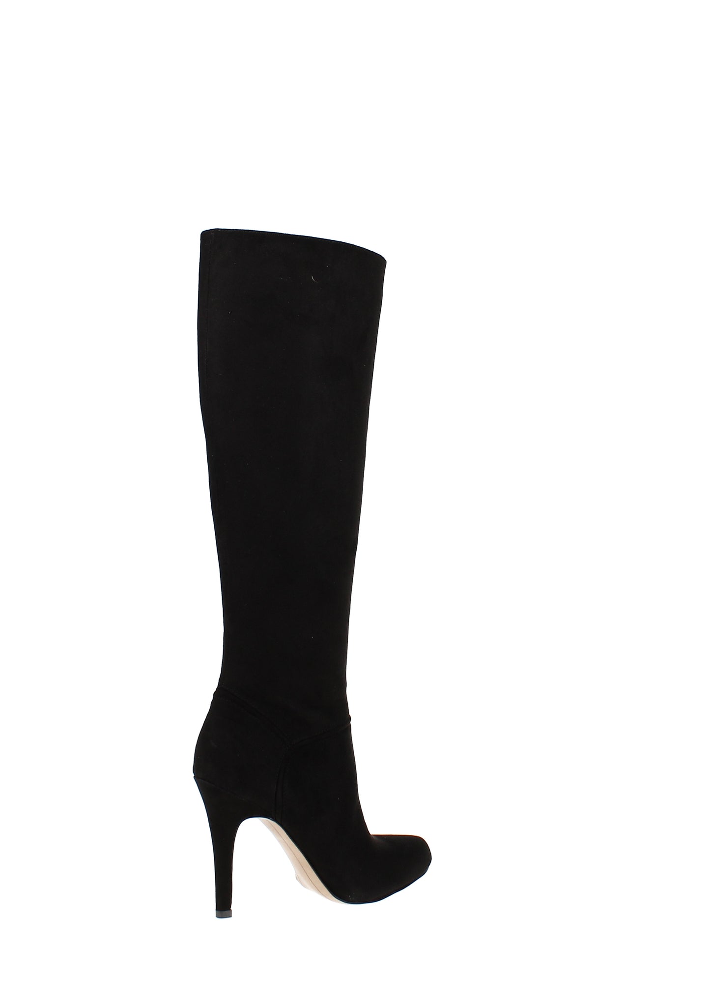 Botas femininas de cano alto, bico fino, da INC International Concepts, pretas, tamanho 8,5 M