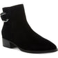 Steve Madden Sapatos Femininos Ringer Couro Biqueira Fechada Botas Fashion Preto Tamanho 10 M