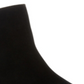 Steve Madden Sapatos Femininos Ringer Couro Biqueira Fechada Botas Fashion Preto Tamanho 10 M