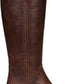 Bota feminina Dr. Scholls Brilliance Knee High em Whisky Wde Calf Brown, tamanho 8,5