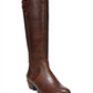Bota feminina Dr. Scholls Brilliance Knee High em Whisky Wde Calf Brown, tamanho 8,5