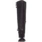 Botas femininas Madden Girl Edrea Almond Toe até o joelho, tamanho 9,5, pretas