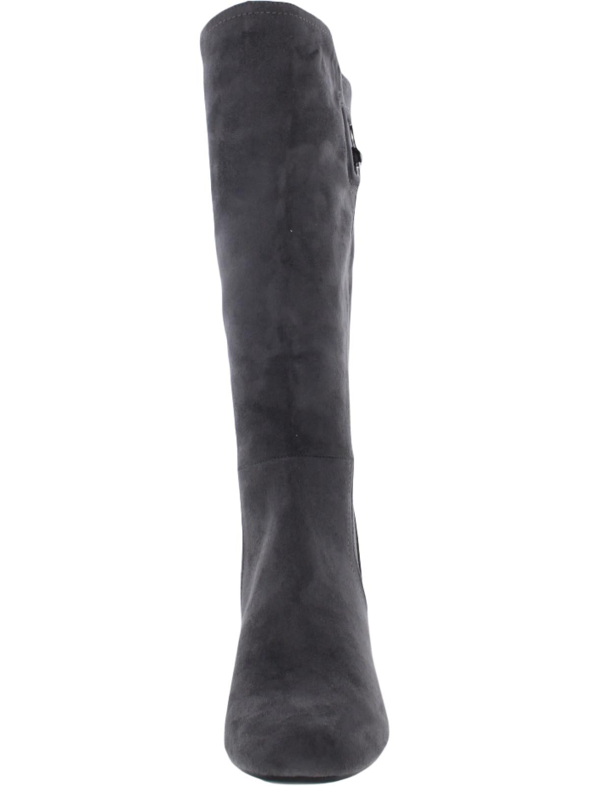 Botas sociais Glada Wedge Impo femininas, cinza, tamanho 8,5 M