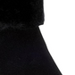 Botas Alfani Oreena Femininas de Camurça Sintética para Clima Frio, Pretas, 6 Médias