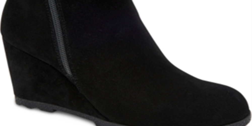 Botas Alfani Oreena Femininas de Camurça Sintética para Clima Frio, Pretas, 6 Médias