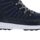 Botas femininas Khombu Elsa de pele sintética com bico fechado e cano curto para clima frio, azul, tamanho 6,5 M