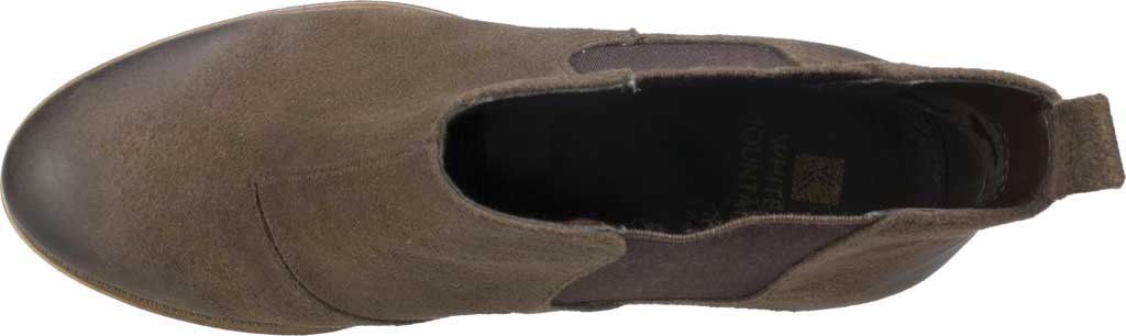 Bota feminina Destiny Ankle Bootie White Mountain marrom tamanho 5,5 M