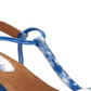 Sandálias Mulan Wedge Femininas Style &amp; Co Azul Tamanho 8,5M