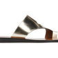 Sandália feminina Kenneth Cole New York Palm, ouro claro, 8,5 m