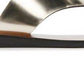Sandália feminina Kenneth Cole New York Palm, ouro claro, 8,5 m