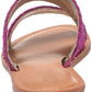 Sandália feminina Carlos by Carlos Santana Holly Slide, fúcsia, 8,5 m