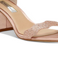 INC International Concepts Hadwin2 Tecido Aberto Toe Feminino Ocasião Especial Blush Tamanho 9