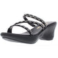 Callisto Shana Slip-on Plataforma com Tiras Pretas Tamanho 9 M