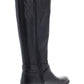 Botas femininas Haydin Leather bico redondo até o joelho, tamanho 8,5 M, G by Guess