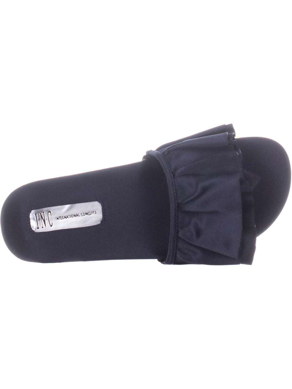 INC International Concepts Abena feminino aberto na frente casual, azul tempestade, tamanho 7,5