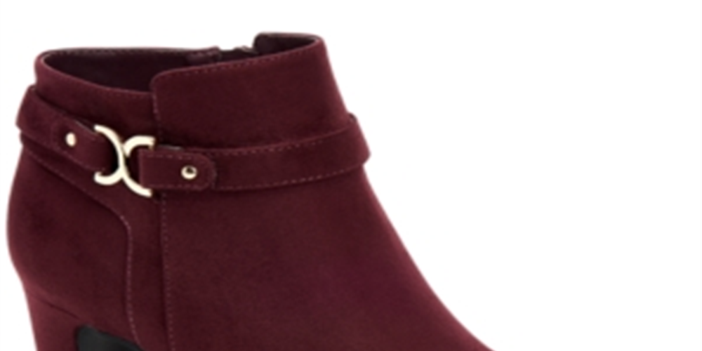 Botas sociais femininas Charter Club Pixxy roxas tamanho 6,5 M