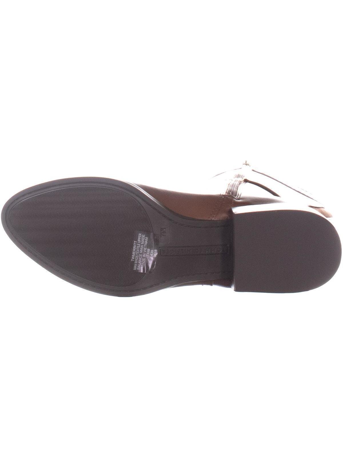 Tommy Hilfiger Merritt Botas de cano alto femininas, marrom, tamanho 6 M