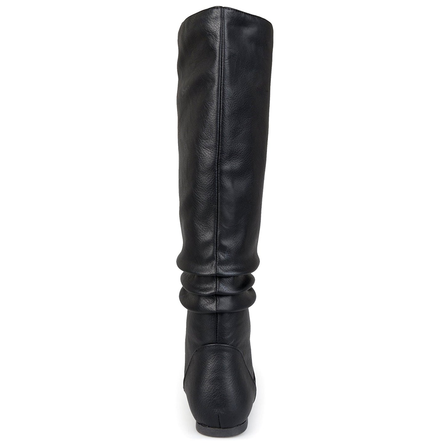 Bota de montaria feminina Journee Collection Regular e Wide Calf Joey, preta, tamanho 9.0