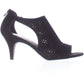 Sandálias femininas perfuradas Helaine da Style &amp; Co, pretas, tamanho 7 M