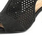 Sandálias femininas perfuradas Helaine da Style &amp; Co, pretas, tamanho 7 M