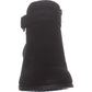 Botas femininas Giani Bernini Putneyy de couro com salto, pretas, tamanho 9,5M