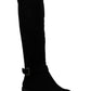 American Rag Rachey Open Toe Sintético Salto Cunha Feminino Preto Tamanho 9 M