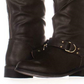 Botas femininas XOXO Minkler bico redondo cano alto marrom tamanho 8W