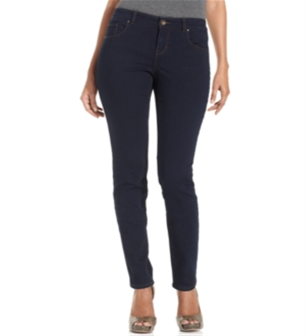 Calça jeans skinny feminina Style &amp; Co Curvy Fit azul tamanho 20X5