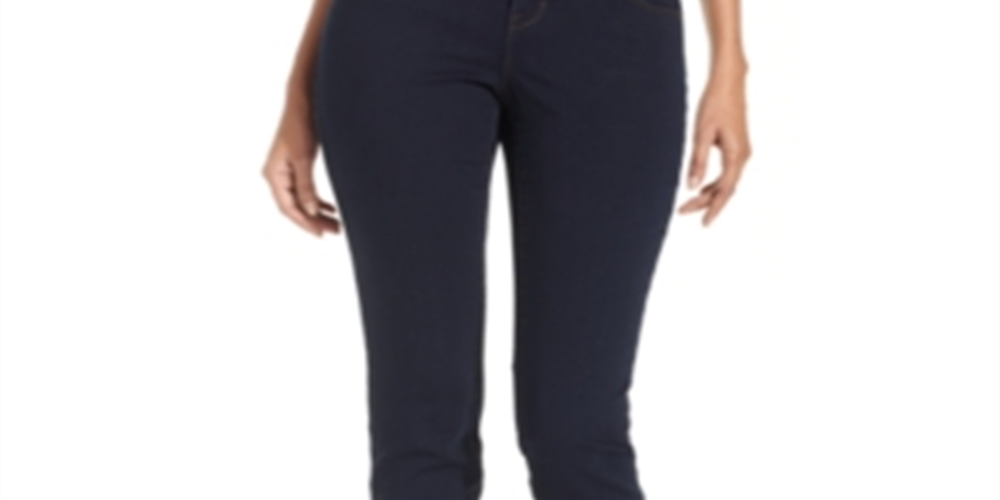 Calça jeans skinny feminina Style &amp; Co Curvy Fit azul tamanho 20X5