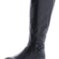 Botas femininas Kindell de bico fechado e cano médio, estilo &amp; co, azul marinho, tamanho 7,5 M-WC