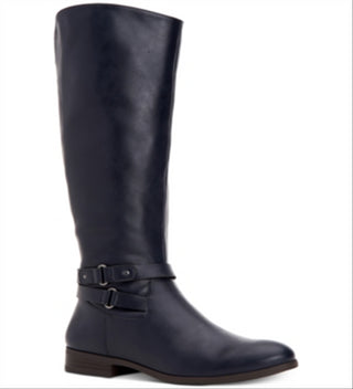 Style & Co Women's Kindell Closed Toe Mid Calf Fashion Boots Navy Blue Size 7.5 M-WC