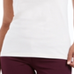 Camisola justa feminina Style &amp; Co, branca, tamanho pequeno