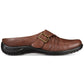Mulas femininas Easy Street Hart Comfort marrom tamanho 7 N