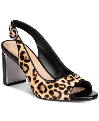 Alfani Scarpin Feminino Peep Toe em Tecido Preto Tamanho 7,5 M