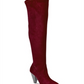 Botas Sarila femininas Zigi Soho vermelhas tamanho 7