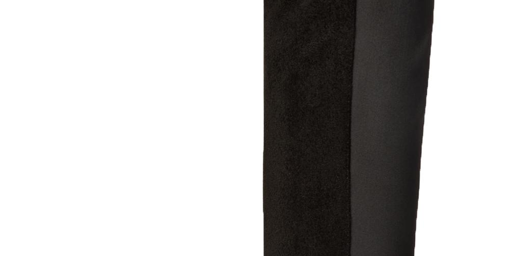 Botas femininas Rebel By Zigi Onley bico redondo até o joelho, tecido preto, tamanho 7 M