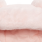 First Impressions Chapéu de pompom de pele sintética para meninos e meninas, rosa, tamanho 6 a 12 meses