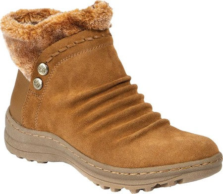 Botas de inverno femininas Baretraps Alick com pele sintética para clima frio, marrom, tamanho 8,5 M