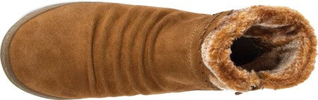 Botas de inverno femininas Baretraps Alick com pele sintética para clima frio, marrom, tamanho 8,5 M
