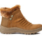 Botas de inverno femininas Baretraps Alick com pele sintética para clima frio, marrom, tamanho 8,5 M