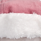 Chapéu de veludo cotelê com acabamento em pele sintética First Impressions para bebês meninos e meninas, rosa, tamanho 0-6 meses