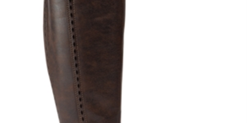 Botas Baretraps Femininas Cinza Flex Gore Cushioned Comfort Abram Biqueira Amêndoa Salto Bloco com Zíper Tamanho 5 M