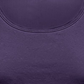 Karen Scott Top Feminino de Algodão com Renda e Bainha Roxo Tamanho Médio